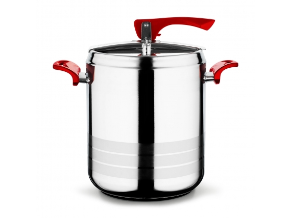 Maxi Pressure Cooker Red Handle
