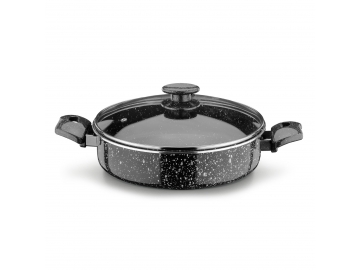 Granit Basık Tencere - 2,6 mm