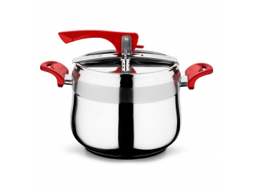 Pressure Cooker Red Handle