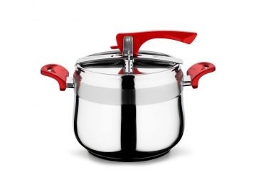 Casserole Pressure Cooker Red Handle