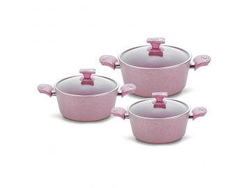 Granit 3'lü Güveç Set - 3 mm