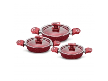 Granit 3'lü Omlet Set - 4 mm