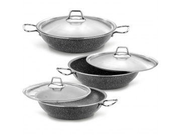 Wok Granit Tencere