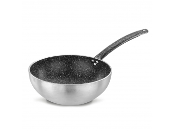 Endüstriyel Wok Tava İç Granit Elit